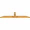 Ekena Millwork Portland Rough Sawn Timber Gable Bracket, Western Red Cedar, 96"W x 24"H x 4"D x 6"F, 6/12 Pitch GBW096X24X0406POR00RWR - alternate 2